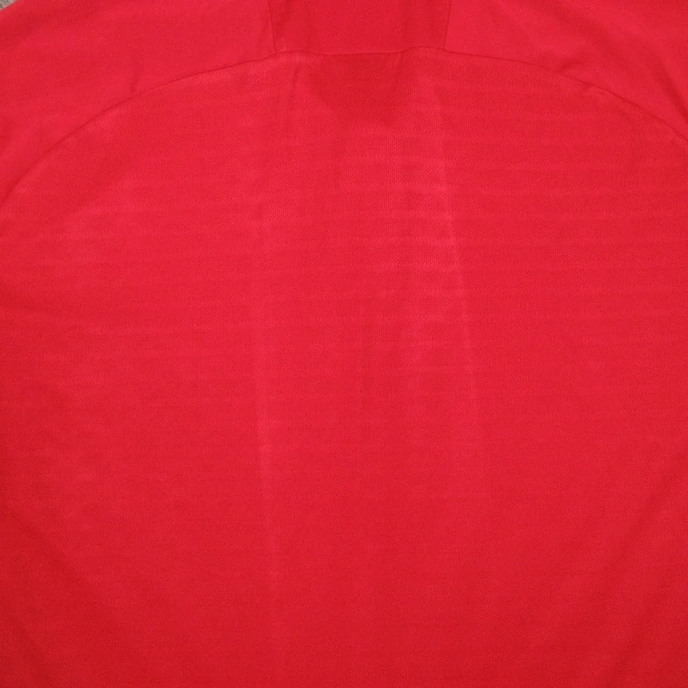 Nebraska Cornhuskers Polo Shirt Mens 2XL Red Adidas Performance Sport‎ Golf